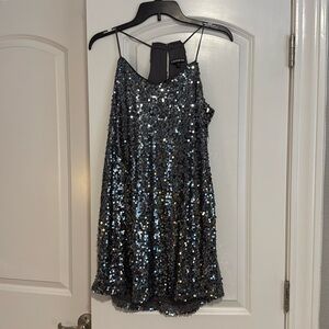 Sequin express dress